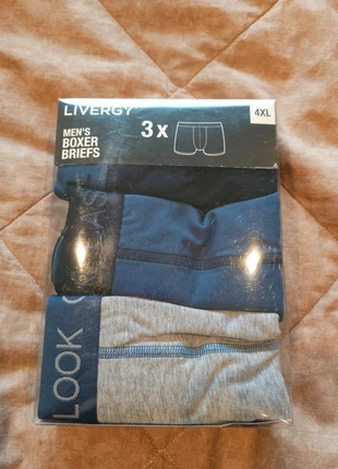 Heren boxershorts, merk: Livergy, staat: Nieuw met prijskaartje, maat: 4XL, € 4,00, € 4,90 inclusief Kopersbescherming