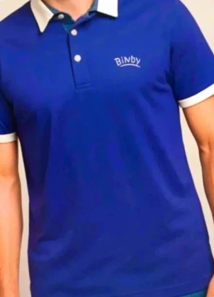 Polo violet BiNDu col contrasté vintage - Taille M, brand: Mondial, condition: Very good, size: M, €6.00, €7.00 includes Buyer Protection