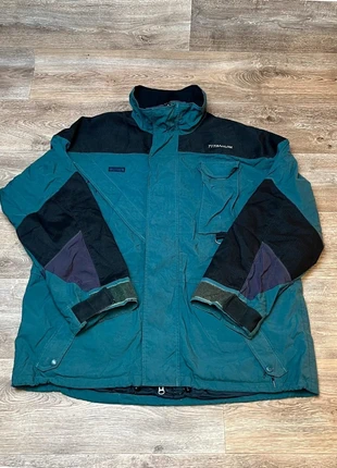 CM98 - Veste de ski/snowboard vintage Columbia Omni Tech vert foncé - Taille XL, marca: Columbia, estado: Muito bom, tamanho: XL, €29.99, €32.19 inclui Proteção do Comprador Pro
