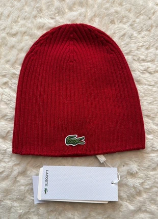 Bonnet Lacoste rouge • Neuf, marca: Lacoste, estado: Nuevo con etiquetas, tamaño: Talla única, 30,00 €, 32,20 € Protección al comprador Pro incluida