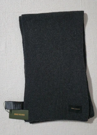 Bufanda Hombre Gino Rossi 🧣 Gris Oscuro | 1,80 m | Nueva, merk: Gino Rossi, staat: Nieuw met prijskaartje, € 19,99, € 21,69 inclusief Kopersbescherming