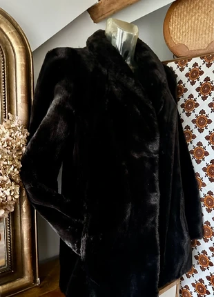 Manteau Teddy fausse fourrure 🇫🇷 vintage 60', marque: Vintage, état: Très bon état, taille: S / 36 / 8, 45,00 €, 47,95 € Protection acheteurs (Pro) incluse