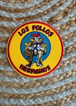 Écusson thermocollant Los Pollos Hermanos 🧪🐔, estado: Muito bom, €5.50, €6.48 inclui Proteção do Comprador Pro