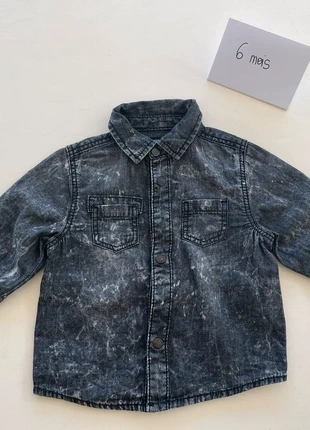 Chemise noire grise, marke: Liberto, zustand: Sehr gut, größe: 3-6 Monate / 62, 2,00 €, 2,80 € inklusive Vinted-Käuferschutz