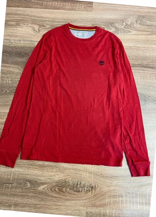 Timberland Pull - Pull manches longues rouge automne, Taille S - Tres bon etat, marque: Timberland, état: Très bon état, taille: S, 25,00 €, 26,95 € Protection acheteurs incluse