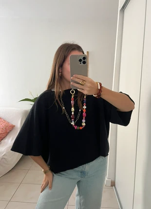 Pull doux noir, marque: Made In Italy, état: Très bon état, taille: Taille unique, 13,00 €, 14,35 € Protection acheteurs (Pro) incluse