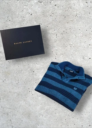 Pull en maille CHAPS by Ralph Lauren Col à bouton - Bleu - Taille M Homme Logo Brodé - 2082, marke: Chaps Ralph Lauren, zustand: Sehr gut, größe: M, 14,90 €, 16,35 € inklusive Vinted-Käuferschutz