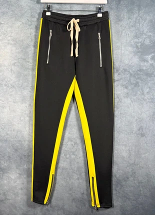NVLTY Handmade Techwear Track Pants Small | Black Yellow Joggers BNWT Urban Athleisure Style, brand: NVLTY, condition: New with tags, size: S, £24.00, £25.90 includes Buyer Protection