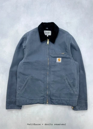 Veste Carhartt wip Bleu clair Authentique Detroit Jacket Workwear Denim - Taille S #1289, marca: Carhartt, estado: Muito bom, tamanho: S, €109.00, €115.15 inclui Proteção do Comprador Pro