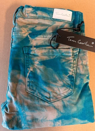 Tom Carville – Jean tie & dye bleu/beige Stretch T38 (US28) Neuf étiquette, marque: Tom carville, état: Neuf avec étiquette, taille: M / 38 / 10, 25,00 €, 26,95 € Protection acheteurs incluse