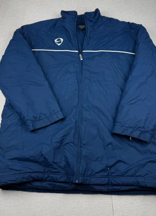 Veste imperméable parka rembourré coupe vente Nike Vintage y2k marine broderie blanche | Taille XL, brand: Nike, condition: Very good, size: XL, €45.00, €47.95 includes Buyer Protection Pro