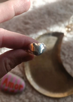 Bague coeur ajustable, condition: Very good, size: Adjustable, €10.00, €11.20 includes Buyer Protection