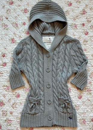 Y2k Abercrombie and fitch grey sweater, brand: Abercrombie & Fitch, condition: Very good, size: 4 / S, $50.00, $53.20 includes Buyer Protection