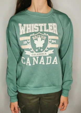 Sweat Pull Ardene – Whistler British Columbia Canada 1994 – vert sauge – Taille L, marque: ardene, état: Très bon état, taille: L / 40 / 12, 10,00 €, 11,20 € Protection acheteurs (Pro) incluse