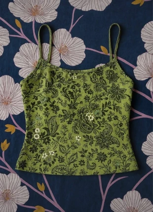 Débardeur vert à esthétique y2k, marke: Aesthetic, zustand: Neu, größe: S / 36 / 8, 11,00 €, 12,25 € inklusive Vinted-Käuferschutz