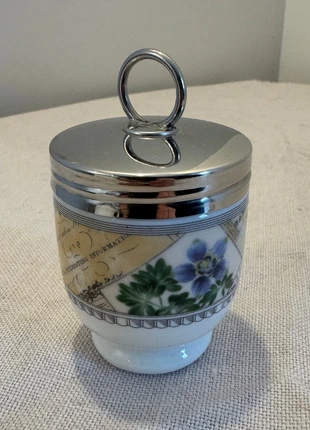Royal Worcester Botanical Sketch codeur à œuf 1 portion / single egg coddler England, brand: Royal Worcester, condition: Very good, €27.00, €29.05 includes Buyer Protection