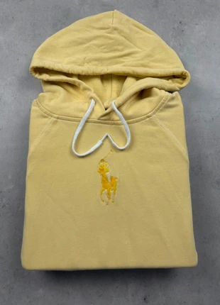 Pull à capuche Ralph Lauren jaune pour femme / Taille L / logo brodé bear / 100% coton, marque: Ralph Lauren, état: Très bon état, taille: L / 40 / 12, 60,00 €, 63,70 € Protection acheteurs incluse