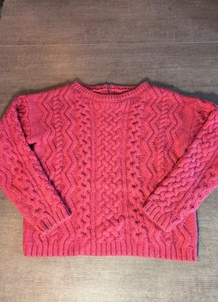 Pull rose torsadé | rose | Taille L | 100% laine, marque: sans marque, état: Très bon état, taille: L / 40 / 12, 20,00 €, 21,70 € Protection acheteurs incluse