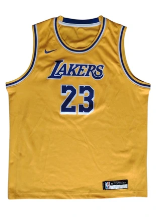 Maillot NBA Los Angeles Lakers #23 Nike jaune violet - Edition Oficielle, marke: Nike, zustand: Sehr gut, größe: XL, 44,99 €, 47,94 € inklusive Vinted-Käuferschutz