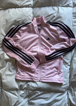 Adidas track jacket zip hoodie y2k track top pink pull veste sweat, marca: adidas, estado: Muito bom, tamanho: S / 36 / 8, €35.00, €37.45 inclui Proteção do Comprador