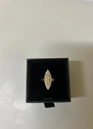 Bague acier plaqué couleur or, marque: Boutique indépendante, état: Neuf avec étiquette, taille: 20,2 mm, 2,00 €, 2,80 € Protection acheteurs incluse