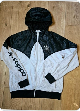 Veste coupe vent adidas noir blanc taille M, brand: adidas, condition: Very good, size: M, €29.90, €32.10 includes Buyer Protection Pro