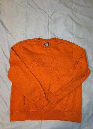 Sweat Champion vintage orange logo 3D XL, brand: Champion, condizioni: Buone, taglia: XL, €19.00, €20.65 include la Protezione acquisti