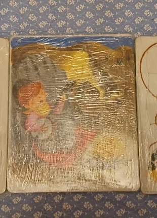 Puzzles vintage playskool golden press cow boy, brand: Playskool, condition: Good, €15.00, €16.45 includes Buyer Protection