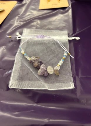 Amethyst Gemstone Bracelet, brand: Quartz, condition: New with tags, £2.00, £2.80 includes Buyer Protection