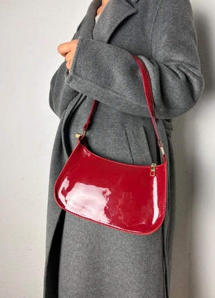 Sac à Main Rouge Verni Style Y2K Chic, marca: y2k, estado: Novo sem etiquetas, €17.90, €19.50 inclui Proteção do Comprador