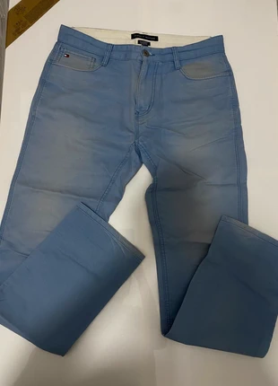 Tommy Hilfiger Pantalon 30/32 Bleu 🔥 Custom Fit – Homme, marque: Tommy Hilfiger, état: Bon état, taille: M, 16,00 €, 17,50 € Protection acheteurs incluse