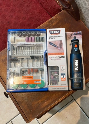 Outil rotatif multifonction ferm neuf + boîte accessoires neuf, marque: ferm, état: Neuf avec étiquette, 22,90 €, 24,75 € Protection acheteurs incluse