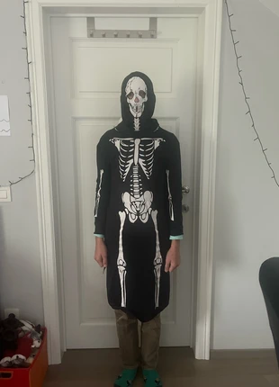 Verkleed kostuum, skelet, halloween, marca: SkeletonHD, estado: Muy bueno, tamaño: 12 años / 152 cm, 10,00 €, 11,20 € Protección al comprador incluida