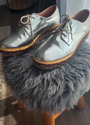 Mocassins argentés, brand: R Edition, condizioni: Ottime, taglia: 39, €6.00, €7.00 include la Protezione acquisti