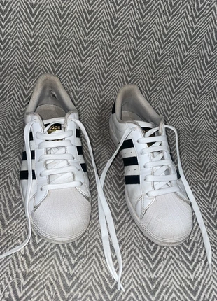 Adidas superstar, márka: adidas, állapot: Jó, méret: 39, 5,000.00 Ft, 5,530.00 Ft vevővédelemmel
