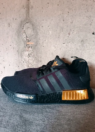 Adidas NMD R1 Men's Trainers in Black / Gold UK Size 8 EU Size 42.5, brand: adidas, condition: Very good, size: 8, £17.49, £19.06 includes Buyer Protection
