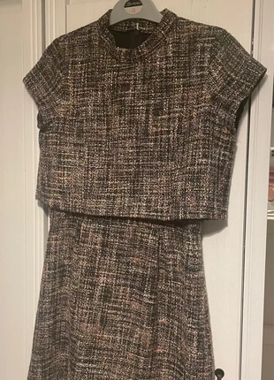 Beautiful Tweed Style Multicoloured Warehouse Dress Size 10, brand: Warehouse, condition: Good, size: M / UK 12-14, £9.97, £11.17 includes Buyer Protection