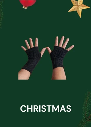 Mitaines noires en maille torsadée – taille unique, marque: Je ne sais quoi, état: Très bon état, taille: Taille unique, 4,00 €, 4,90 € Protection acheteurs incluse