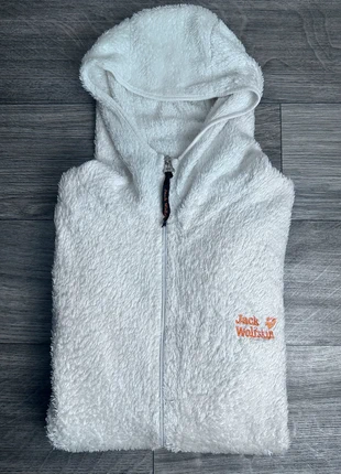 Veste Polaire fleece zip à capuche Jack Wolfskin blanche | Taille XXL Femme., marque: Jack Wolfskin, état: Très bon état, taille: XXL / 44 / 16, 15,00 €, 16,45 € Protection acheteurs incluse