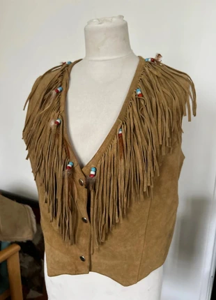 Pièce vintage en daim veste western, brand: Western, condition: Very good, size: M / 38 / 10, €29.00, €31.15 includes Buyer Protection
