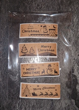 20 christmas stickers, merk: Stickers, staat: Nieuw zonder prijskaartje, € 1,00, € 1,75 inclusief Kopersbescherming