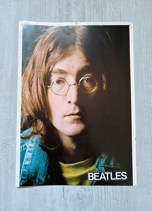 Photo cartonnée The Beatles John Lennon, état: Très bon état, 2,00 €, 2,80 € Protection acheteurs incluse