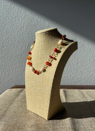 AURA, collana fatta a mano, pezzo unico, brand: Naturale, condizioni: Nuovo senza cartellino, €25.00, €26.95 include la Protezione acquisti