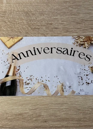 Page de garde Anniversaires - Enveloppe budgétaire A6, condizioni: Nuovo con cartellino, €1.50, €2.28 include la Protezione acquisti Pro