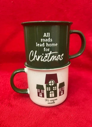 Set of Christmas mugs, brand: Pepco, condizioni: Nuovo con cartellino, €9.50, €10.68 include la Protezione acquisti