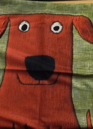 Housse de coussin chien, marque: CM, état: Neuf avec étiquette, taille: 45 x 45 cm, 1,00 €, 1,75 € Protection acheteurs incluse