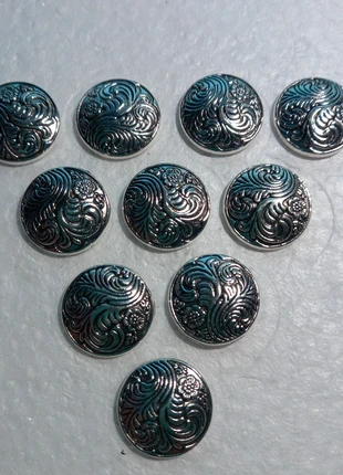 10 boutons argenté M3 #2233cf btb055, état: Très bon état, 4,00 €, 4,90 € Protection acheteurs incluse