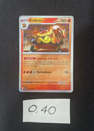 Emboar Holo, marque: Pokémon, état: Neuf sans étiquette, 1,00 €, 1,75 € Protection acheteurs incluse