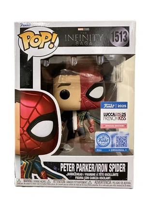 Funko POP! Peter Parker/Iron Spider 1513 - Edizione Speciale Lucca Comics 2025, marque: Funko Pop, état: Neuf avec étiquette, 45,00 €, 47,95 € Protection acheteurs incluse