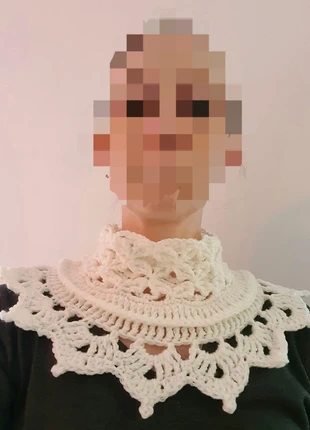 Col victorien crème, collar, dentelle, chic, marque: Fait Main, état: Neuf sans étiquette, 8,00 €, 9,10 € Protection acheteurs incluse